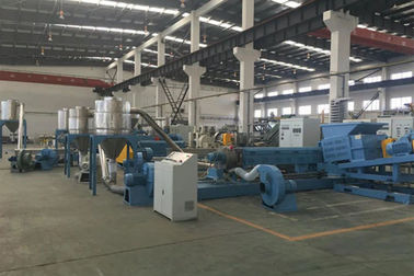 Pvc Cable Material Plastic Granulator Machine , Mixer Pellet Making Machine