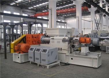 中国 単一ねじ型の温度調節器220V/380Vが付いているゴム製押出機機械 工場